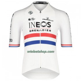 Wielershirt 2022 INEOS Grenadiers Britse Kampioenschap - Wit